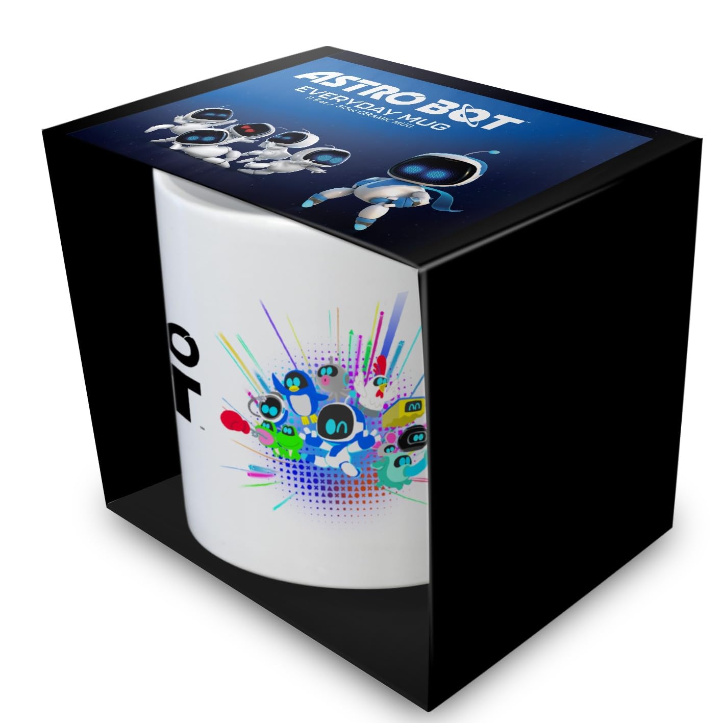 Pyramid International Astro Bot (Group) White Pod Mug White Pod Mug 11Oz / 315Ml – Official Licensed Ceramic Collectible Cup