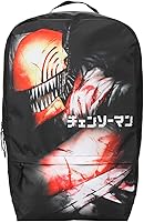 Vista 1 de Mochila para portátil Chainsaw Man Denji Black, Negro -, Personalizado