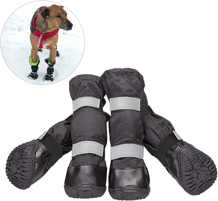 Mipcase 4pcs Pet Shoes Boots for Dogs Dog Boots Shoes for Dogs Dog Shoes Universal