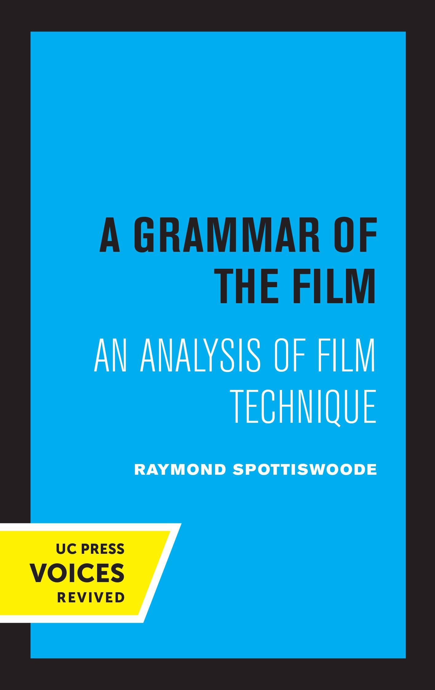 Grammar of the Film analyse cinéma édition anglaise de référence pour bibliothèque universitaire