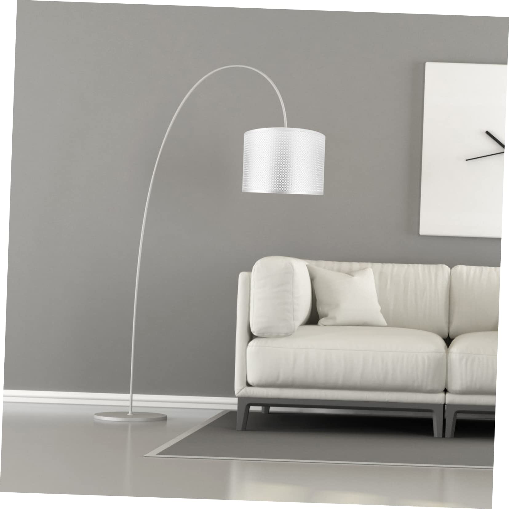Moderner Lampenschirm aus Stoff Ersatzschirm für E27 Tischlampe