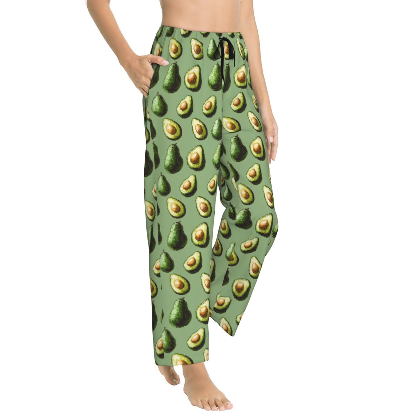 Pantalon de pyjama avocat pour femme ample et léger - 8