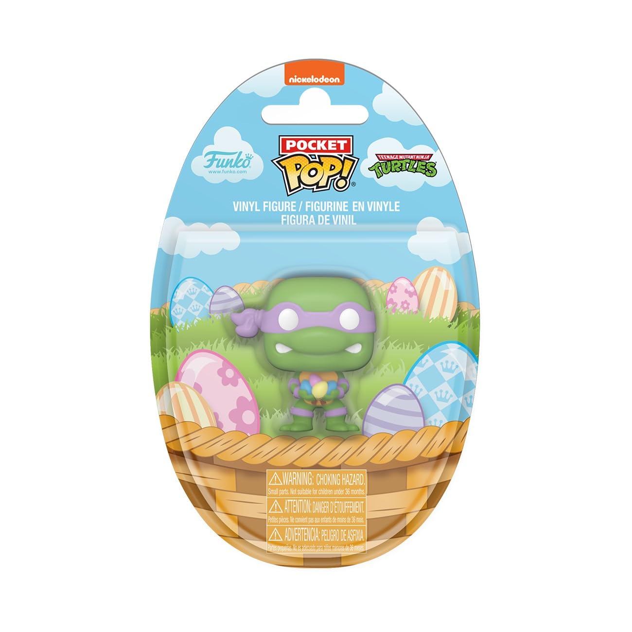 Pocket POP!:TMNT Easter - Donatello, Multicolour, Standard Size