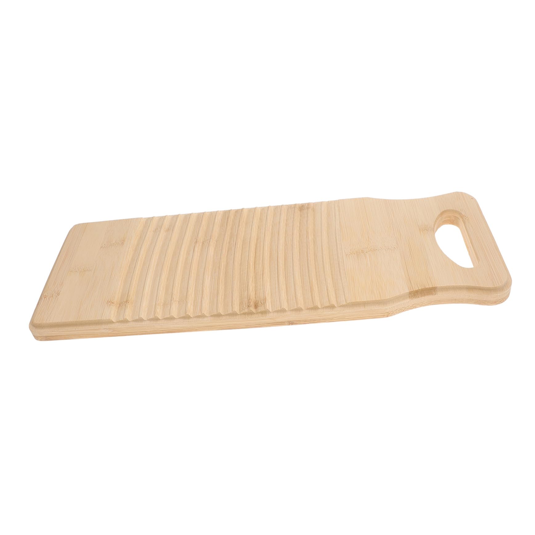 BESTYASH Washboard in Legno Resistente per Bucato Domestico Tavoletta Lavapanni con Superficie Ondulata Design Antideformazione e Idrofobico Pratica e Durevole per Uso Colore Casuale