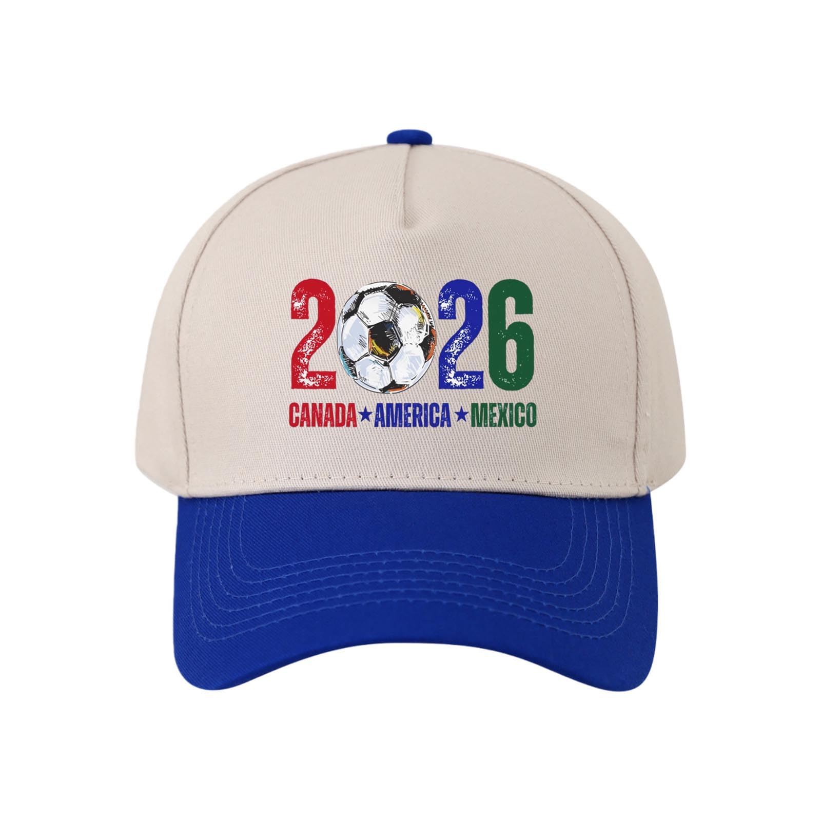 Unisex Baseball Caps Adjustable Sports Fan Hat with Embroidered Logo Outdoor Sun Protection Visor Lightweight Breathable Summer Accessory for Football Fans