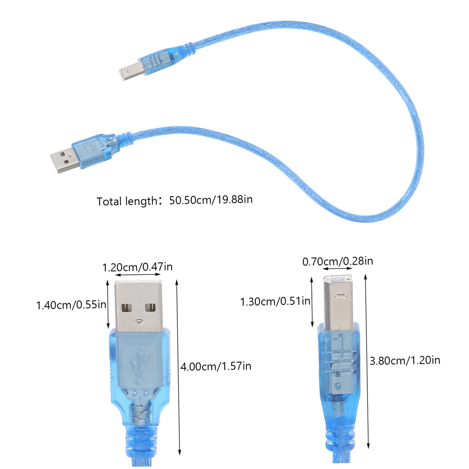 SUPVOX 1pc Electronic Piano Keyboard Type Cable Keyboard Piano Adapter Interface to Electric Piano Accessory Drum Cord Electric Piano Connecting Cable Alloy Blue