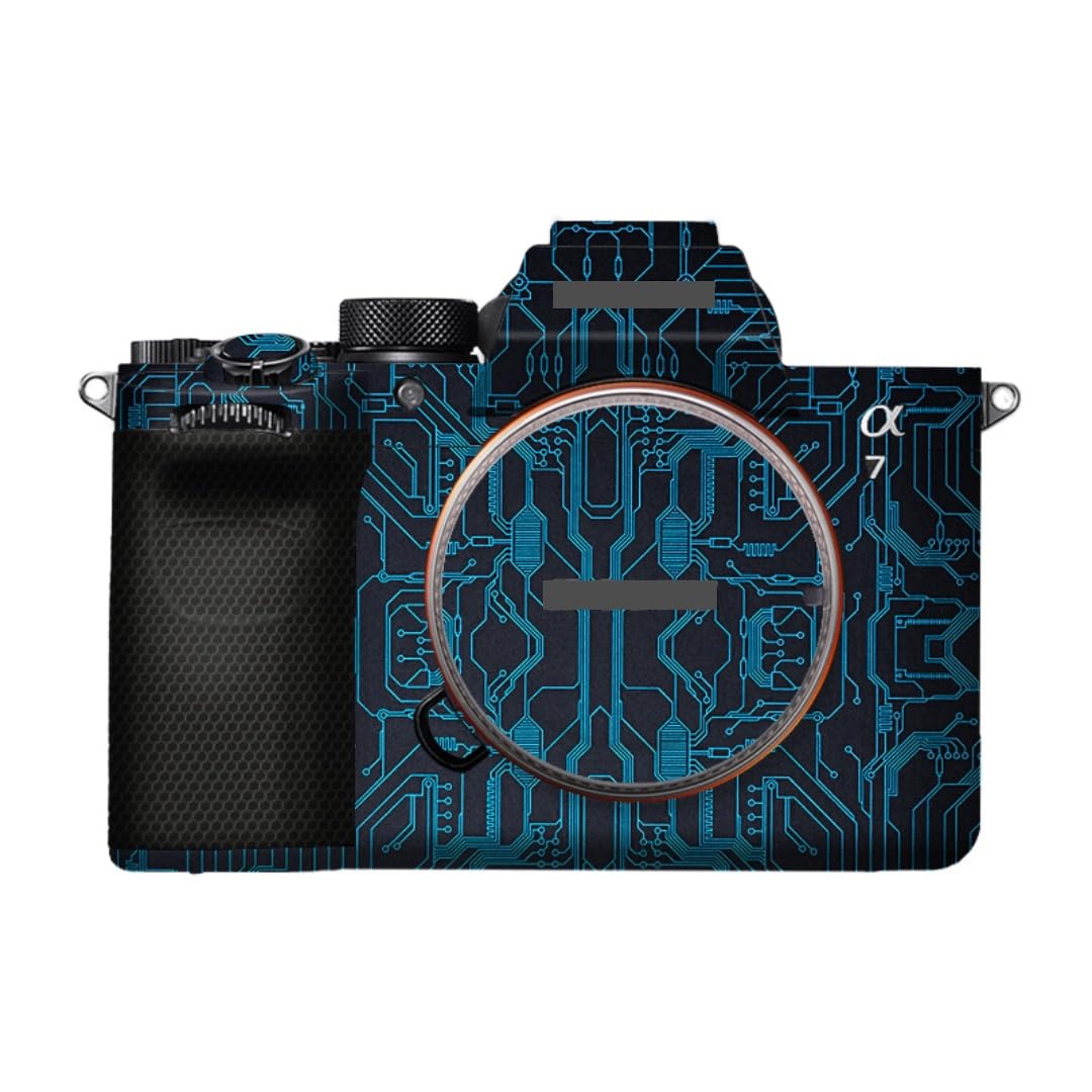 Protection Sony A7M5 autocollant bleu anti-rayures pour boîtier ILCE-7M5