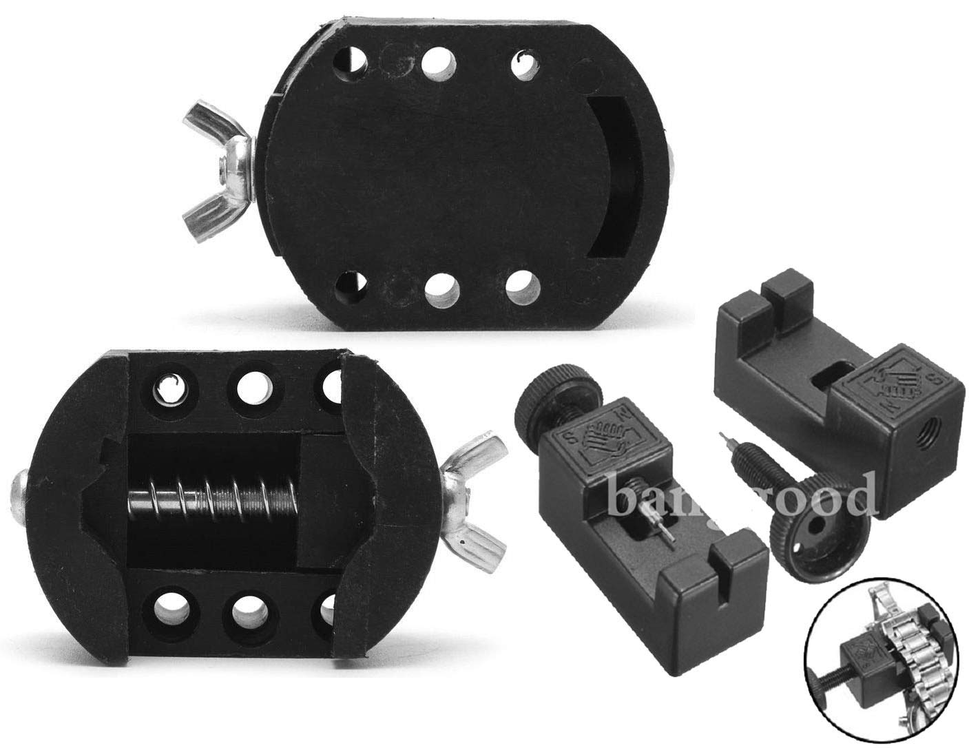DIY Crafts Watch Back Cover Case Holder Adjustable Opener Remover Vice Tools for Watch Camera Smartphone DIY Works Repai