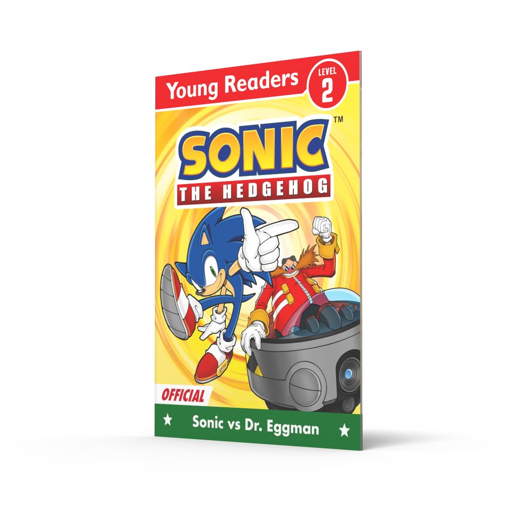 Sonic The Hedgehog Young Readers Level 2: Sonic Vs Dr. Eggman: Step into reading with this official Sonic adventure for young or reluctant readers – New for 2026!