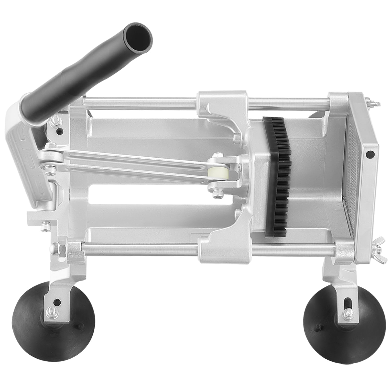 VEVOR Kommerzieller Gemüseschneider 1/4 Zoll, Obstschneider Aus Edelstahl & Aluminiumlegierung, Manuell Für Radieschen, Zwiebeln, Kartoffeln, Zitronen