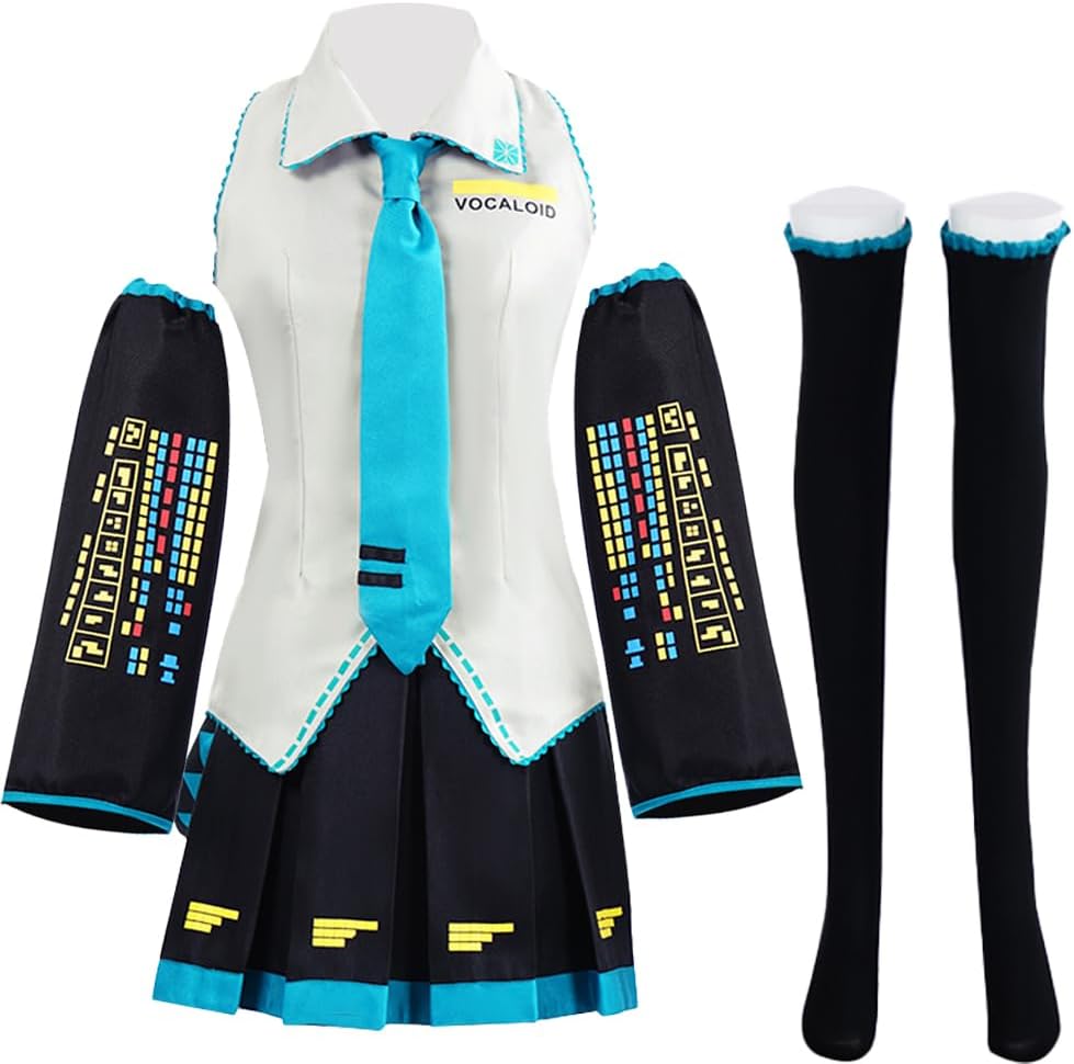 Anime Cosplay Costume Outfit,Anime Uniform Full Set for Women Girls Comic Con Halloween Party