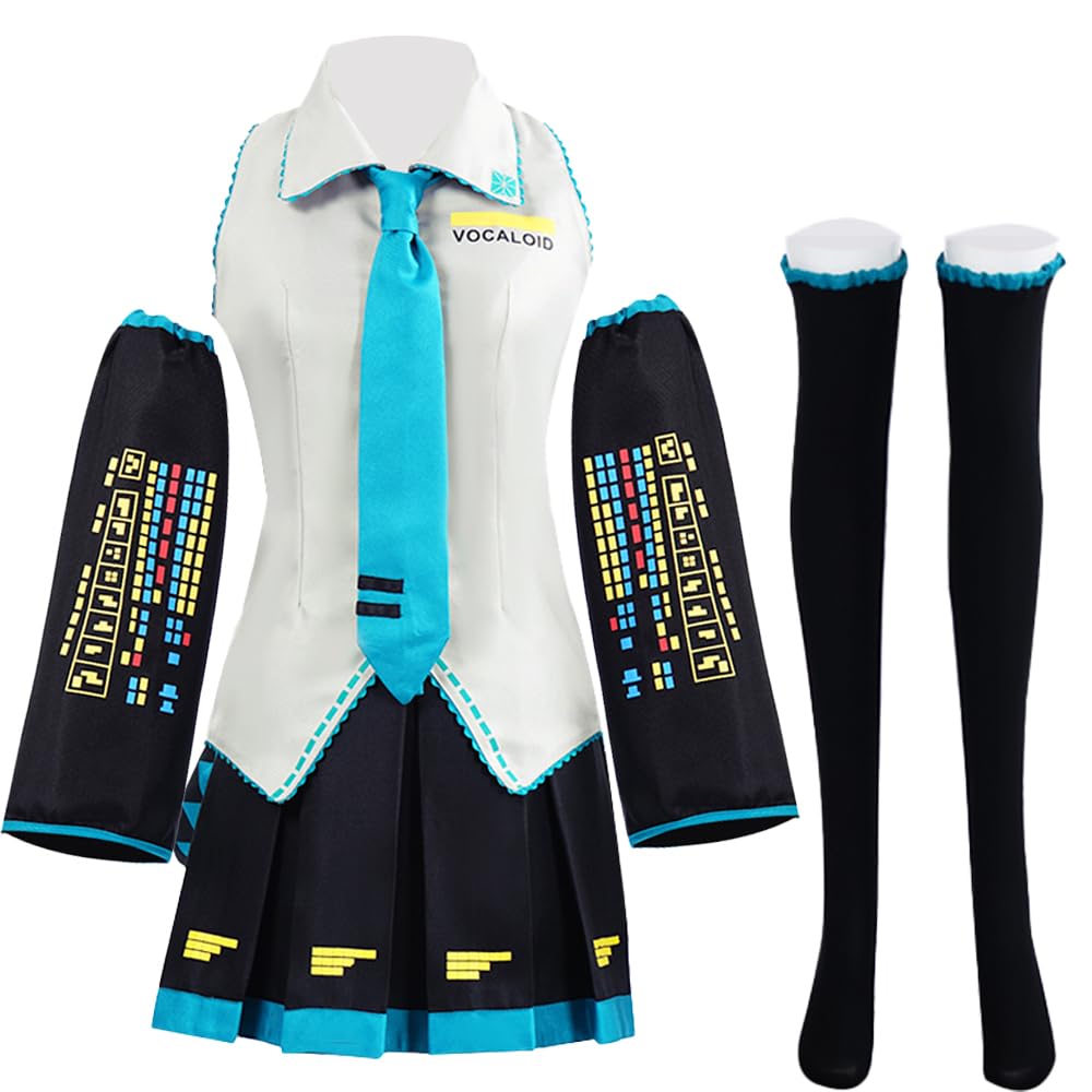 Disfraz de anime para cosplay, conjunto completo de uniforme de anime para mujeres y niñas, fiesta de Halloween