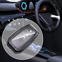 MEDZUK Kulcstok Toyota CHR 2024-2026 Modellekhez - Fekete TPU Autókulcs Védőtok Teljes Védelemmel, Erős Jelátadással, Kiegészítőkkel 3