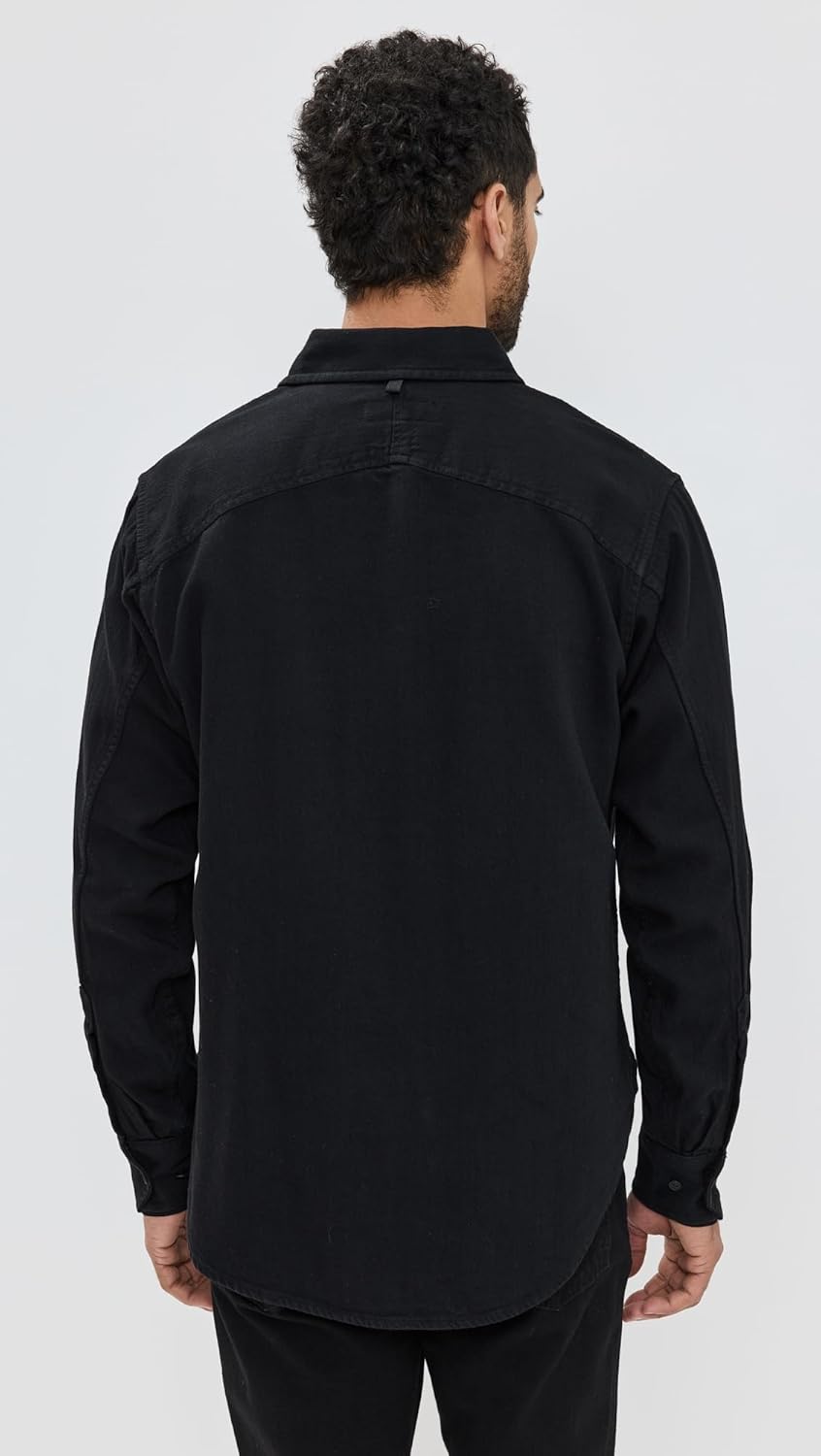 rag & bone Men's Denim Engineered Jack Shirt - Image 4