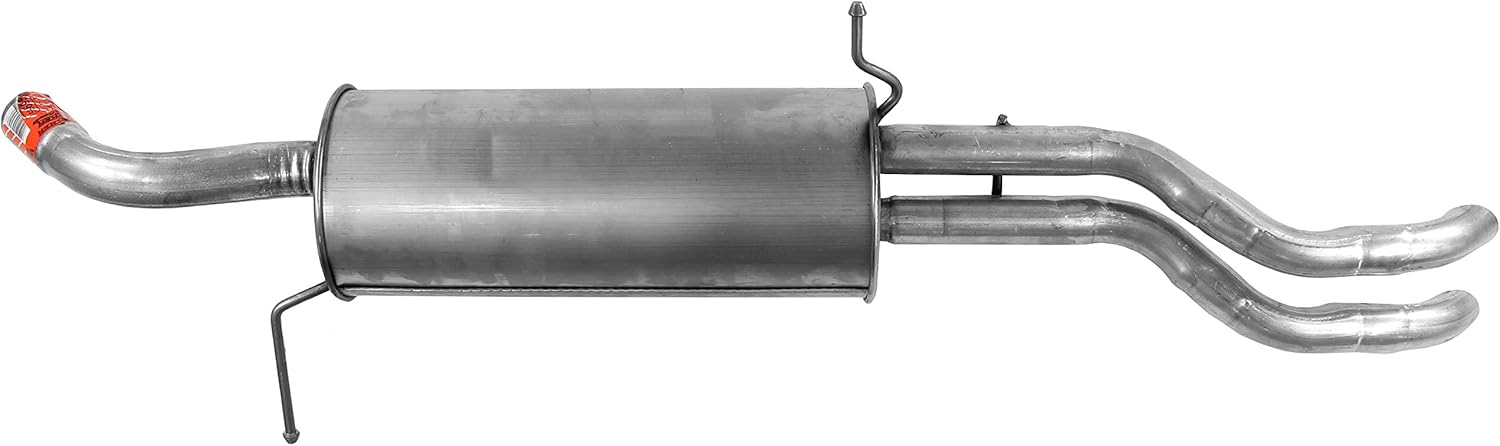 Walker Quiet-Flow SS 55695 Direct Fit Exhaust Muffler Assembly 1.875" Inlet (ID) 1.986" Inlet (OD) 1.75" Outlet (OD) for Ford Fiesta