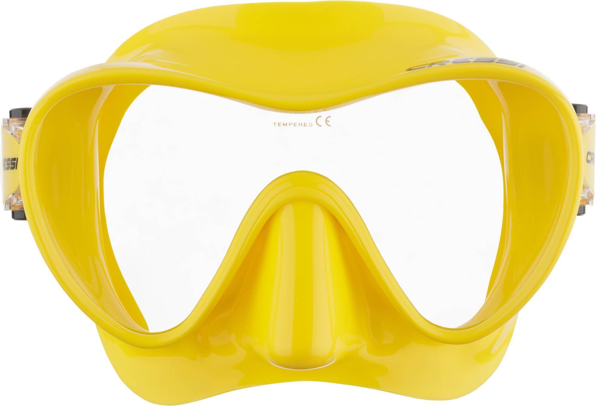 Cressi F1 Mask - Unisex Frameless Diving and Snorkeling Mask for Adults