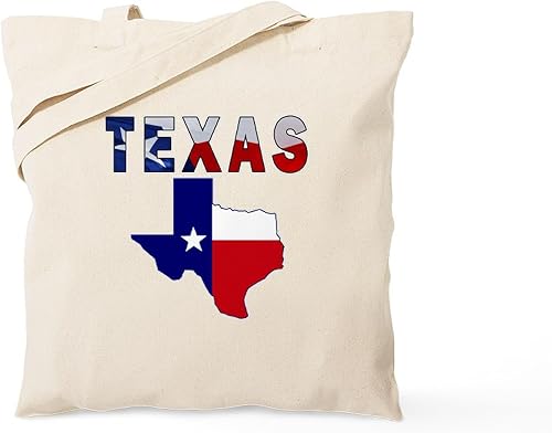 CafePress Texas Bluebonnets Tote Bag Natural Canvas Tote Bag, Cloth Shopping Bag