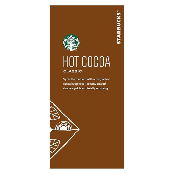 Starbucks Hot Cocoa Mix, Classic, 8 Count (Pack of 6)