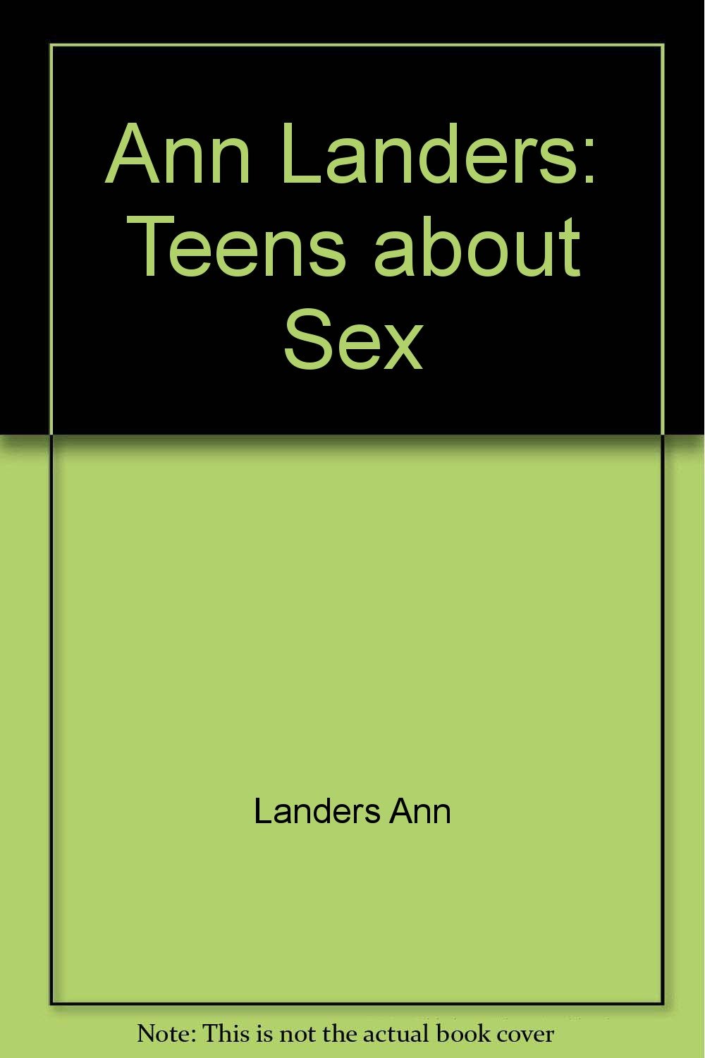 Buy Ann Landers Teen Sex — BookShops.in