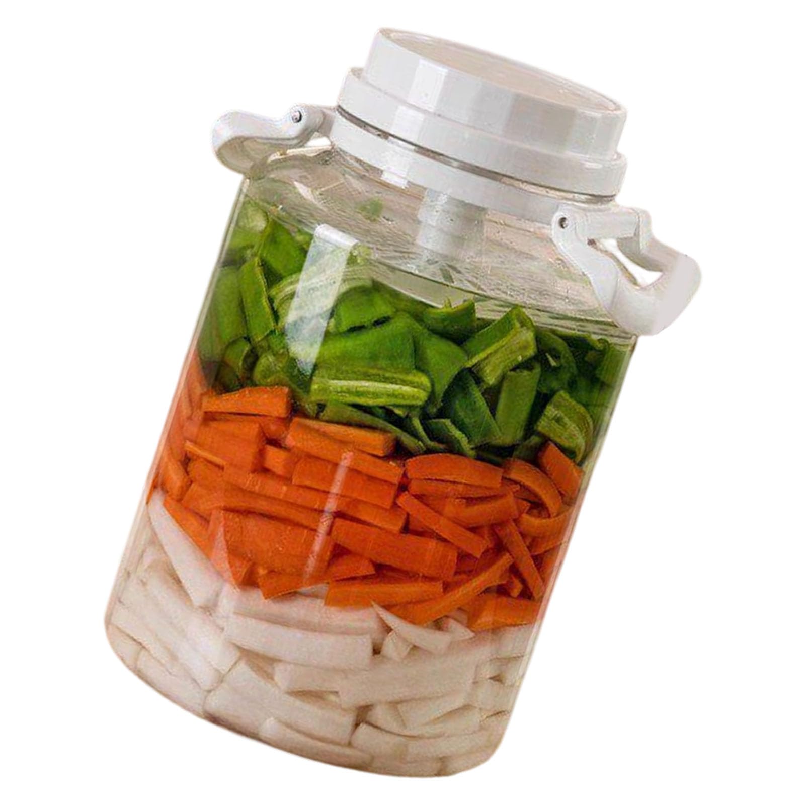 Limtula Kitchen Storage Container for Pickle Fermented Foods and Dry Ingredients in Materials Preserve Making Container