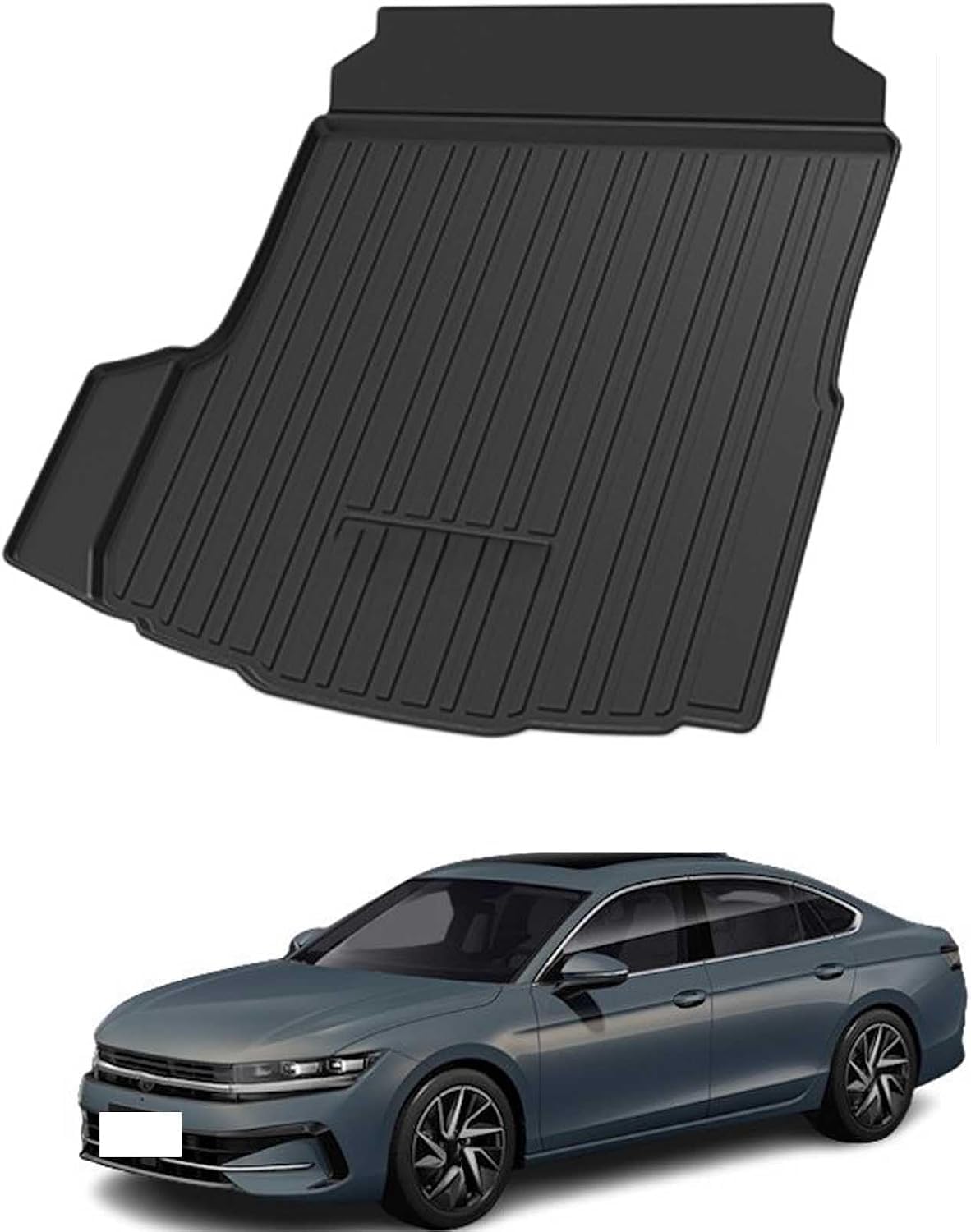 PLAKDFUU Bootmat for VW Magotan B8 2017-2026 easyclean protector