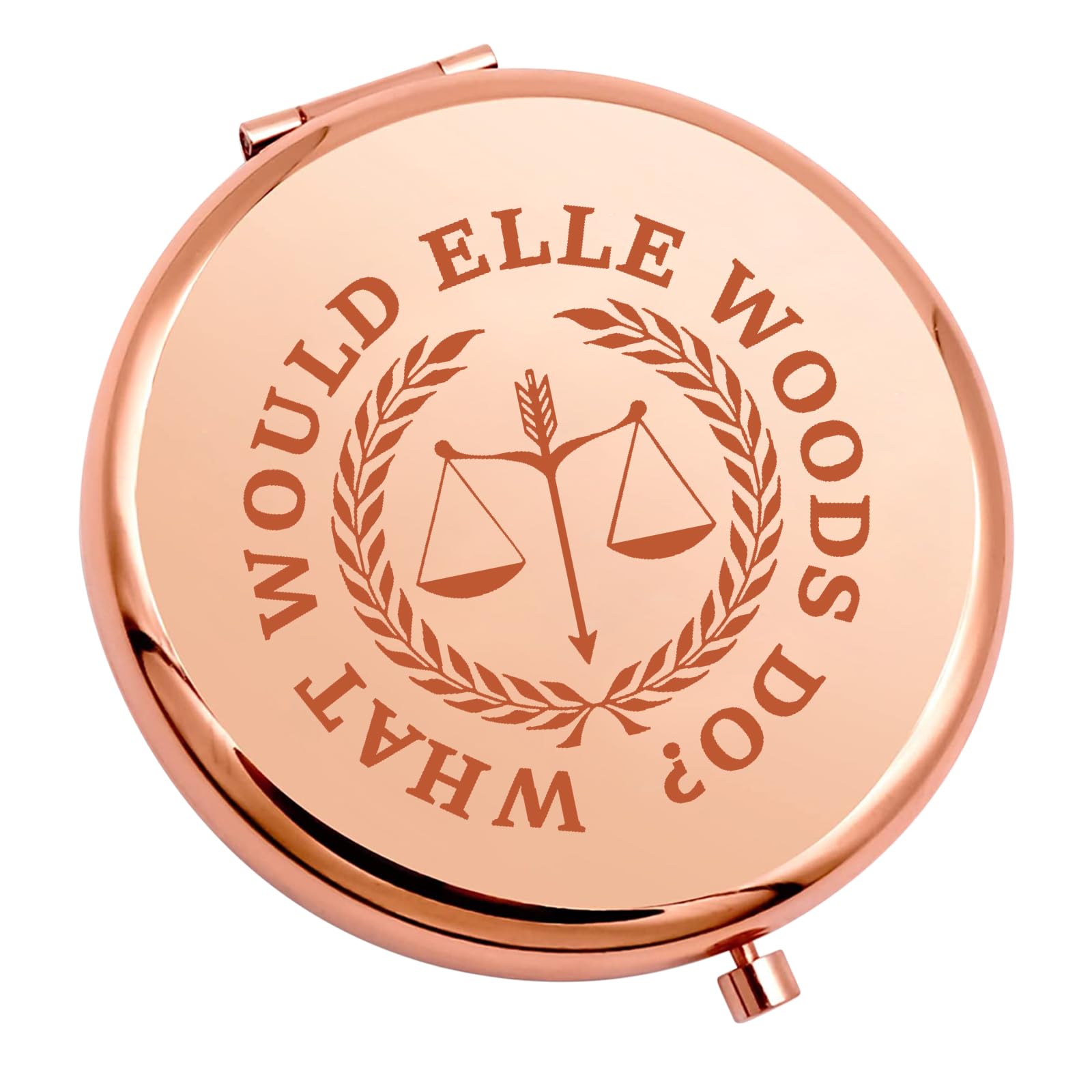 Miroir de poche What Would Elle Woods Do contre le stress des examens d'avocat