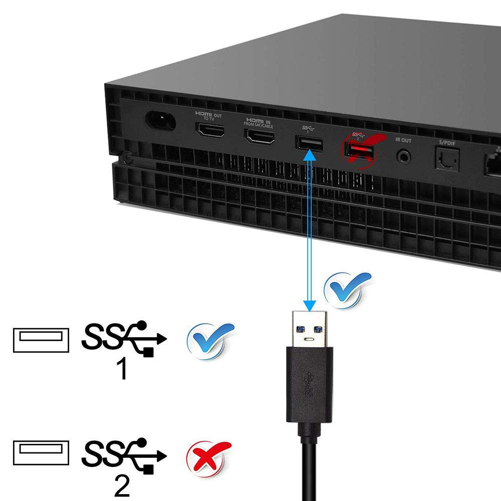 OSTENT EU Typ Stecker AC Adapter Netzteil für Xbox One S/X/PC Computer Kinect Sensor