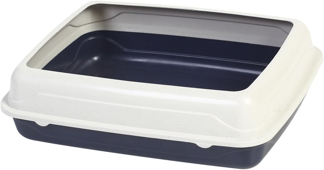 Animal Treasures Deluxe Cat Litter Pan with Rim-Medium