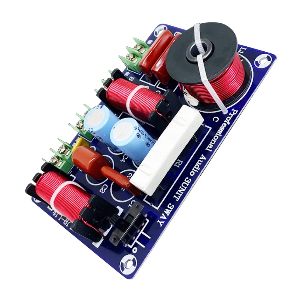 3X(3 VOIES HIFI Haut-Parleur Diviseur de FréQuence HiFi Crossover
