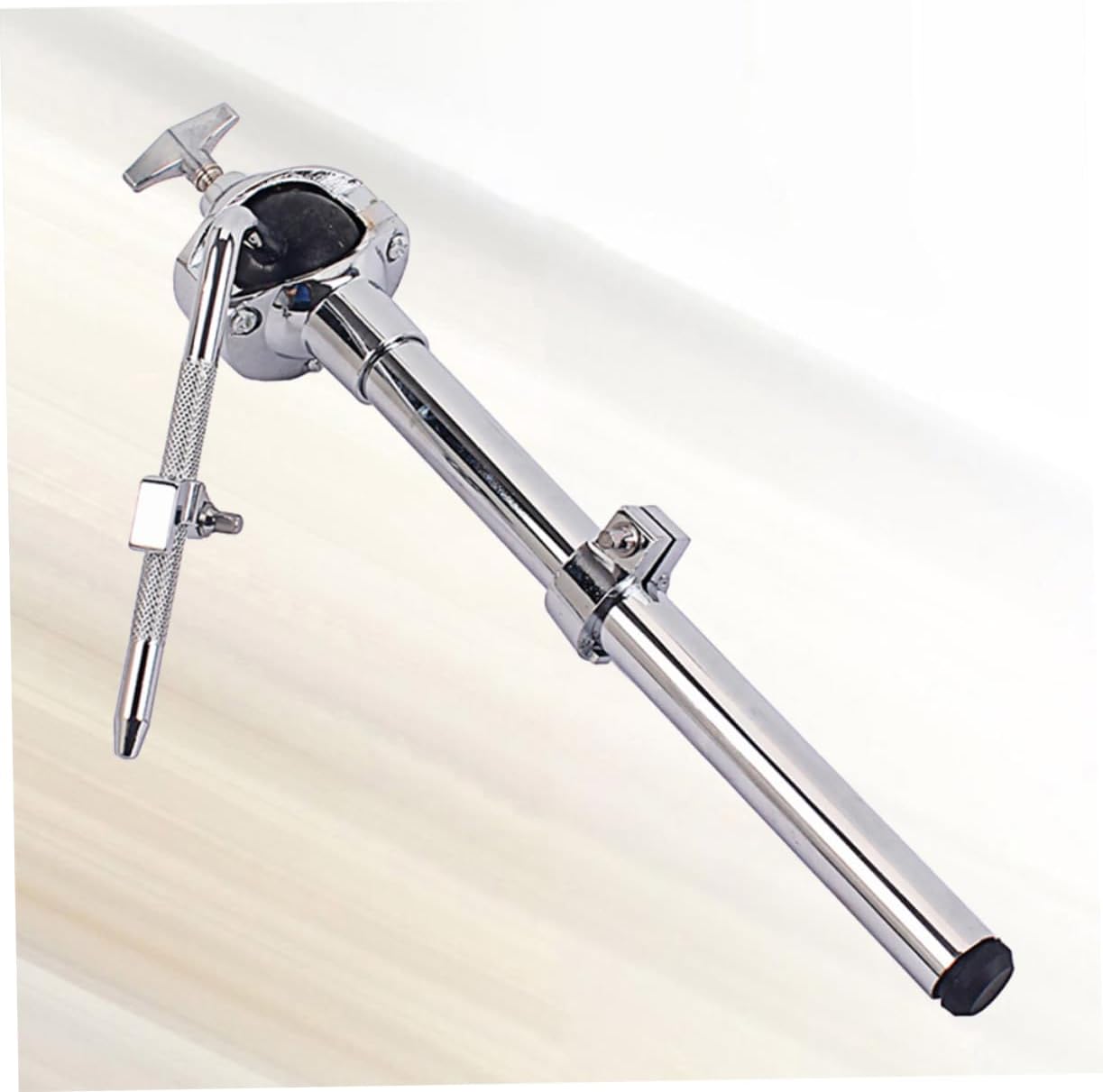Aluminum Alloy Drum Pad Stand Boom Arm Adjustable Cymbal Holder for Drum Rack Tube Clamp
