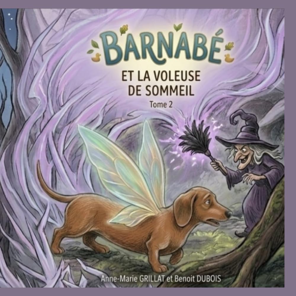 BARNABE LE TECKEL FEE : Barnabé et la voleuse de sommeil: Tome 2 : L'aventure continue