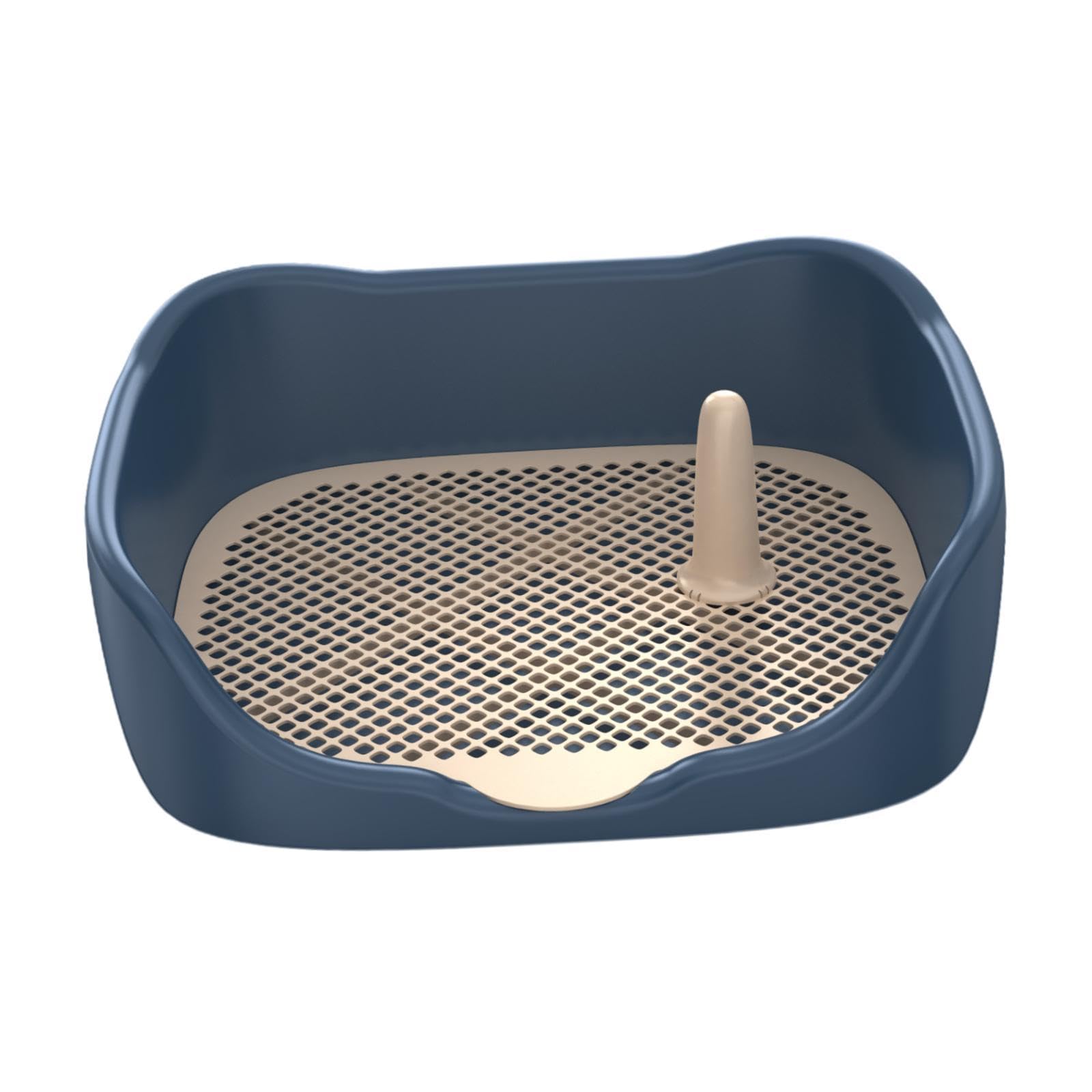 F Fityle Inodoro para Perros, Caja de Arena para Perros, Mantiene Las Patas y los Pisos limpios, Bandeja para IR al baño para el Entrenamiento de Cachorros,