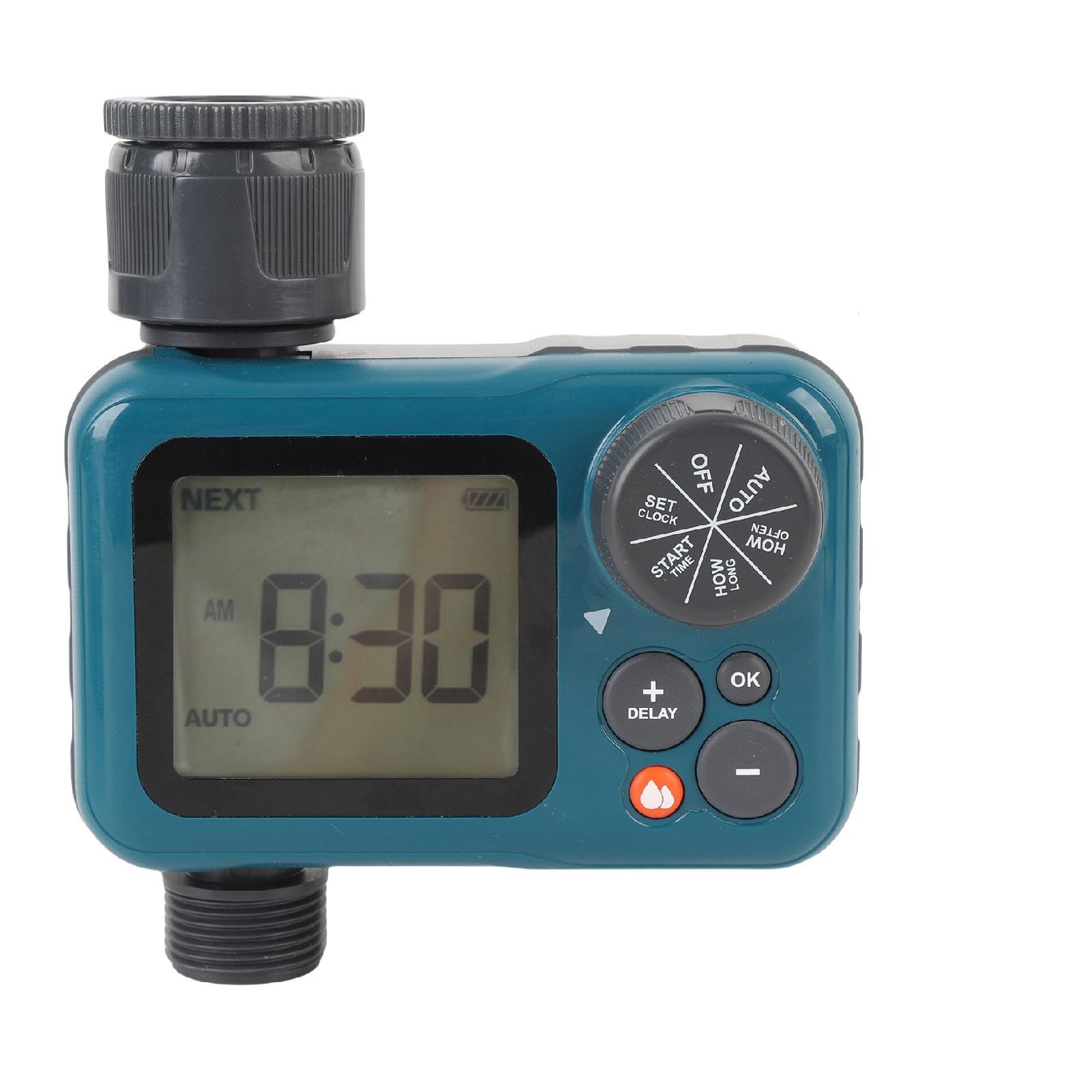 Timer digitale per irrigazione, 35 litri al minuto, ritardo pioggia, irrigazione automatica