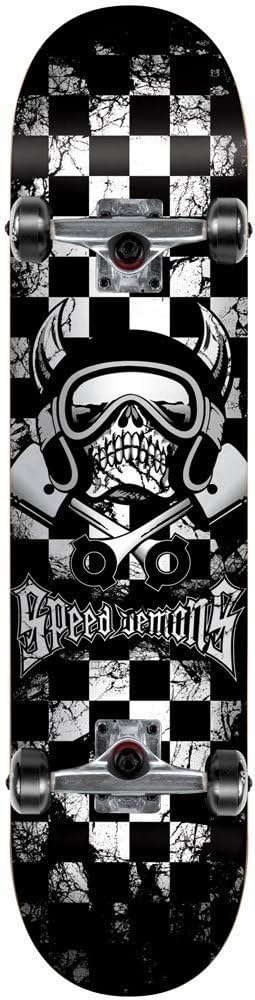 スケートボード コンプリート INDEPENDENT Speed Demons Speed Demons Skateboards Checkers Complete Skateboard - 7.75