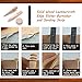 Caydo 69 Pieces Leather Tools Kit with Instructions, Matting Cut, Stitching Groover, Prong Punch, Leather Working Saddle Stamps Tools for DIY Leathercraft