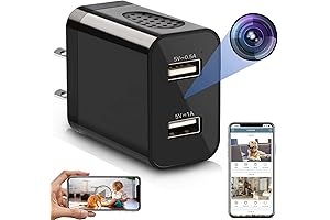 Hidden Car Charger Camera with Audio