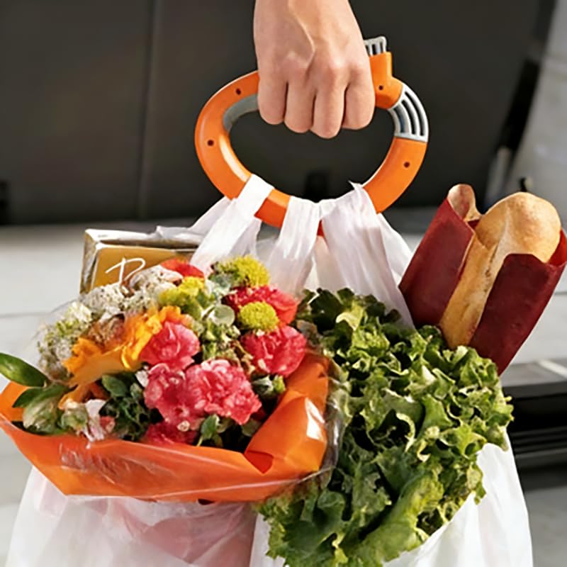 1PC Heavy Duty Shopping Bag Handle,Non-Slip Ergonomic Grip with Strong Weight Capacity for Grocery Bags,Retail & Home Use,Random Colors Kitchen Small Appliance Accessories