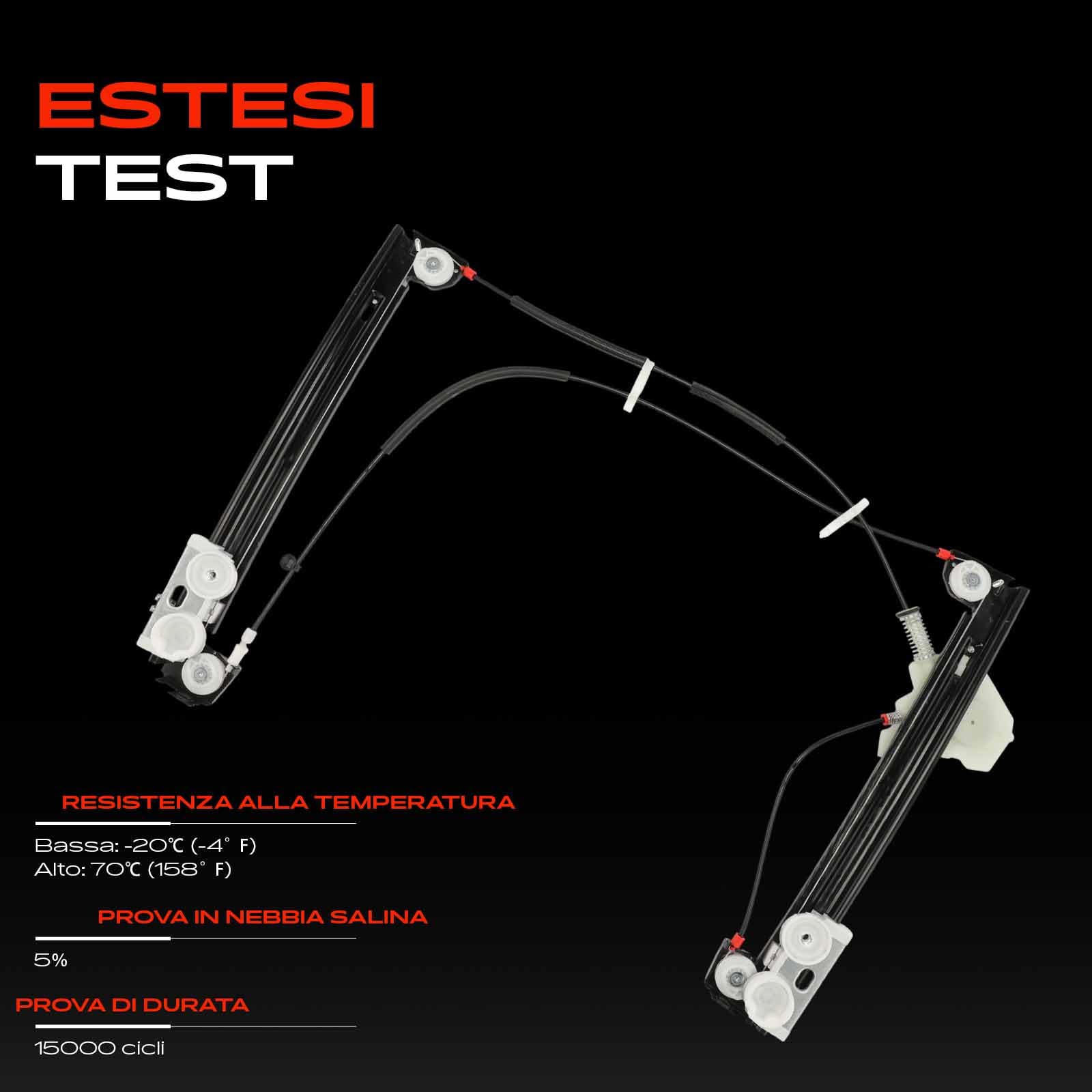 Frankberg Alzacristallo Meccanismo alzacristallo Elettrico senza Motore Anteriore destro senza piastra 2/3 porte 2-Porte Compatibile con M.i.n.i R50 R53 Replace# 51337039452