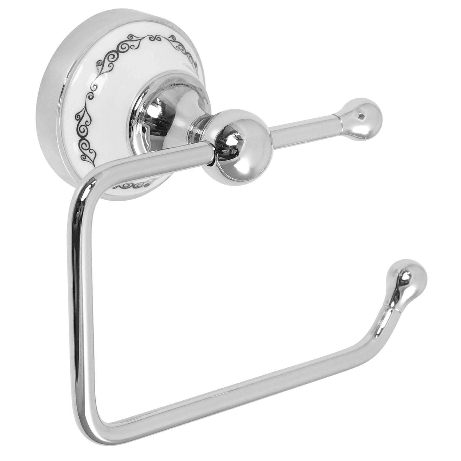 WC Papierhalter Retro Nostalgie Rollenhalter Keramik Halter D5-60