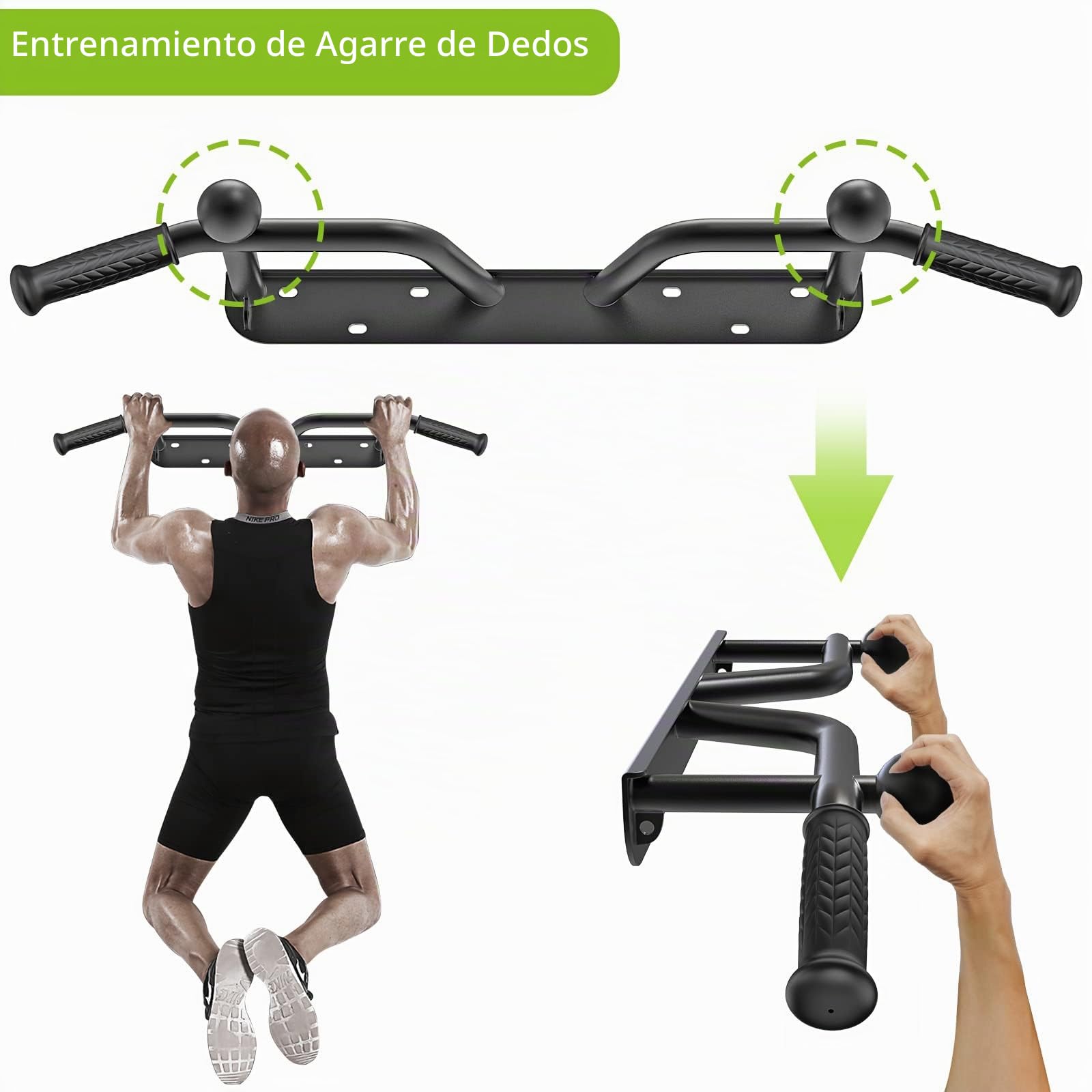 SELEWARE Barra de dominadas para pared