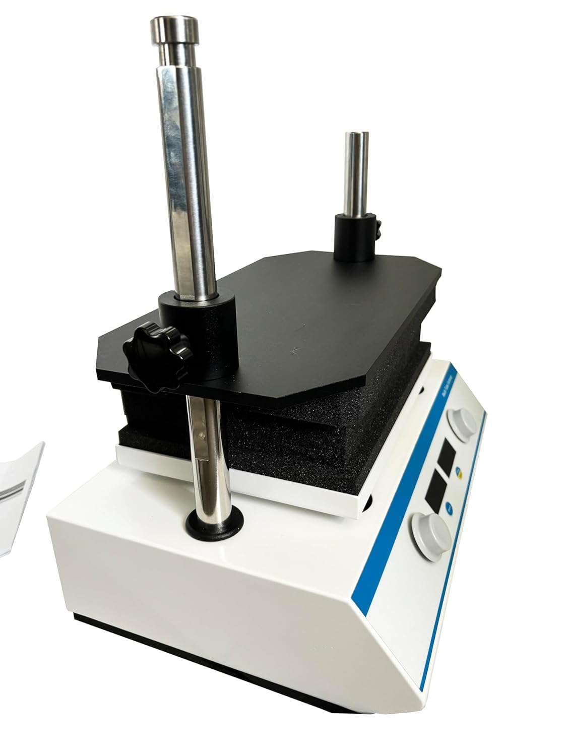 Laboratory Multi-Tube Vortexer Multi Tubes Vortex Shaker Mixer with Speed Range 100 to 2500 RPM Foam Rack 50xφ14mm Test Tube φ14-φ17mm 50ml 110V/220V for Chemical,Biological,Science,Education