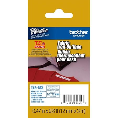 brother p touch iron on tape