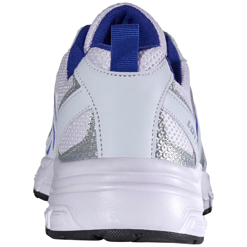 Lotto Kitaura Unisex, Scarpe da Ginnastica Adulto, Bianco/Blu, 41 EU