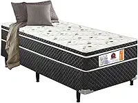 Cama Box Solteiro Ortopédica Serra Negra 88x188x40 Inmetro