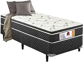 Cama Box Solteiro Ortopédica Serra Negra 88x188x40 Inmetro