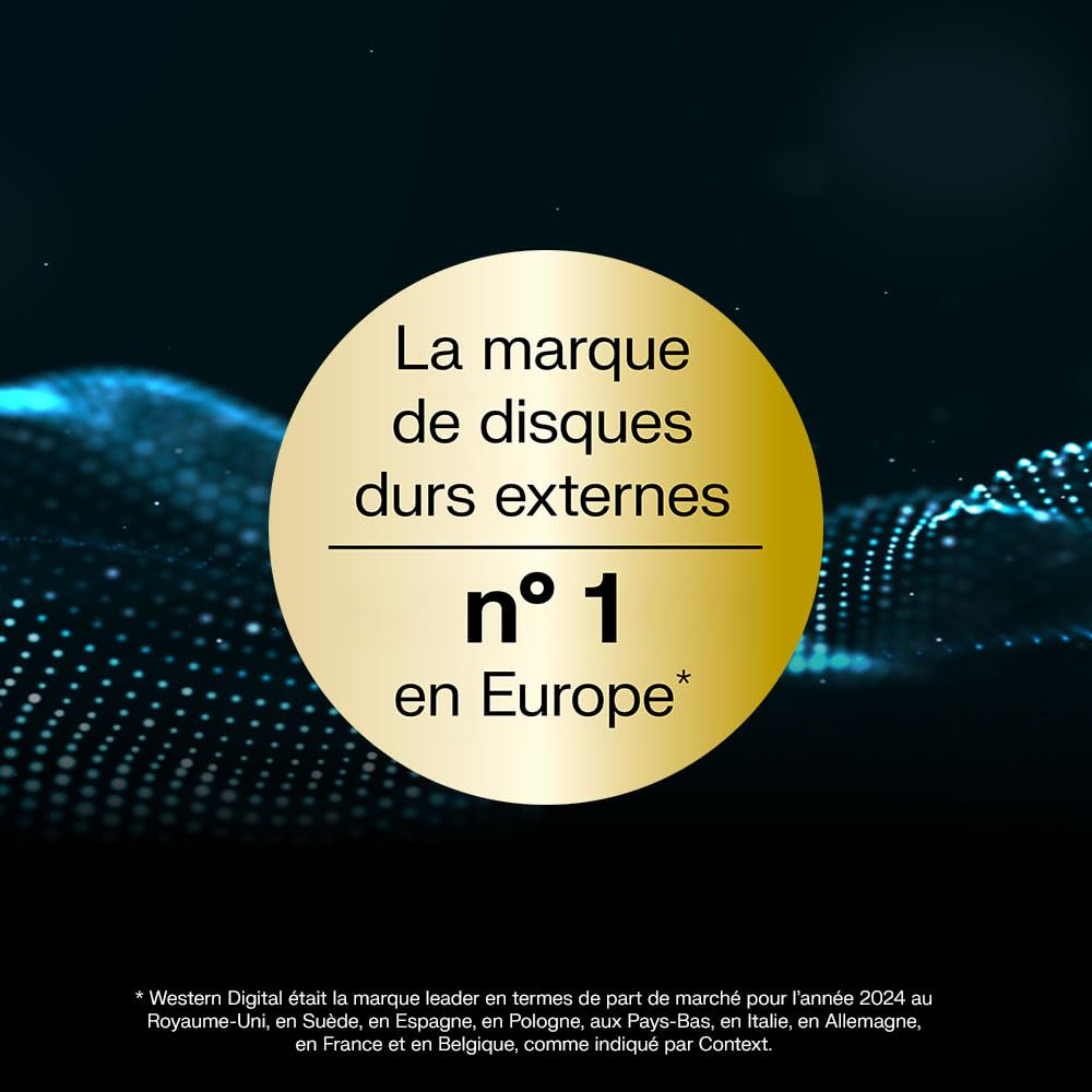 WD 2To My Passport Ultra, Disque Dur Externe Portable, USB-C, compatibilité avec PC, Xbox et Playstation, Boîtier métallique épuré