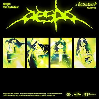 aespa, aespa, aespa - LEMONADE [ACID Ver. / Random] + 2 Pin Badges