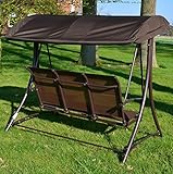 Hollywoodschaukel Berlin Garten-Schaukel 3-sitzer - 5