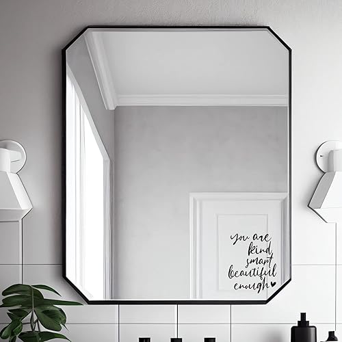 Miniatura 3 de 2 calcomanías de vinilo de autoafirmaciones de espejo, You Are Kind Enough, calcomanía de espejo de baño, calcomanía de afirmación, calcomanía