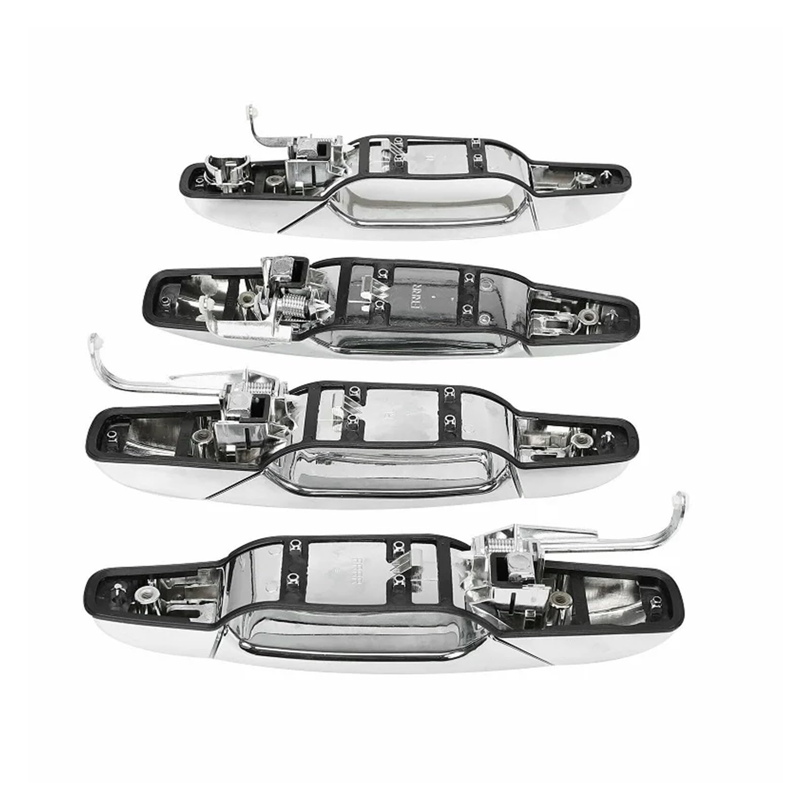 Juego De 4 Manijas De Puerta Exterior Cromadas Para Chevy Tahoe, GMC Yukon, Sierra Denali (2007-2013)